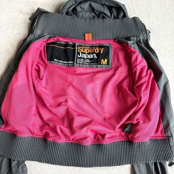 NWOT Superdry Japan Women’s Hooded Mountain Windbomber Jacket - Picture 8 of 15